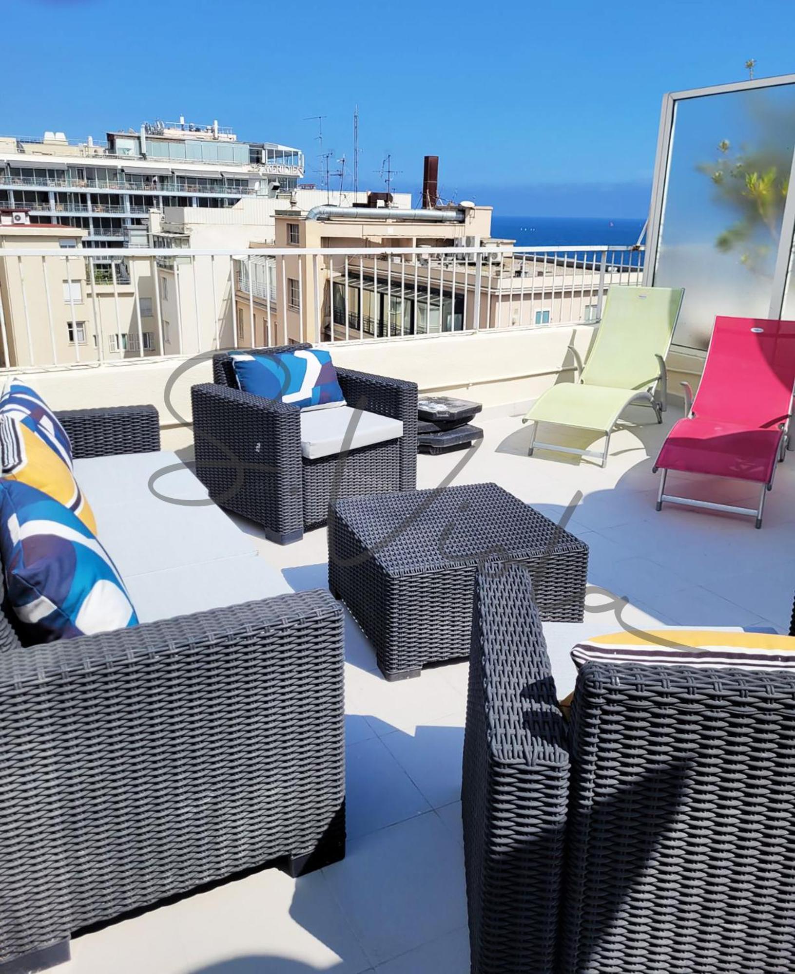 Royal Lux Nice -Last Floor, See View Εξωτερικό φωτογραφία